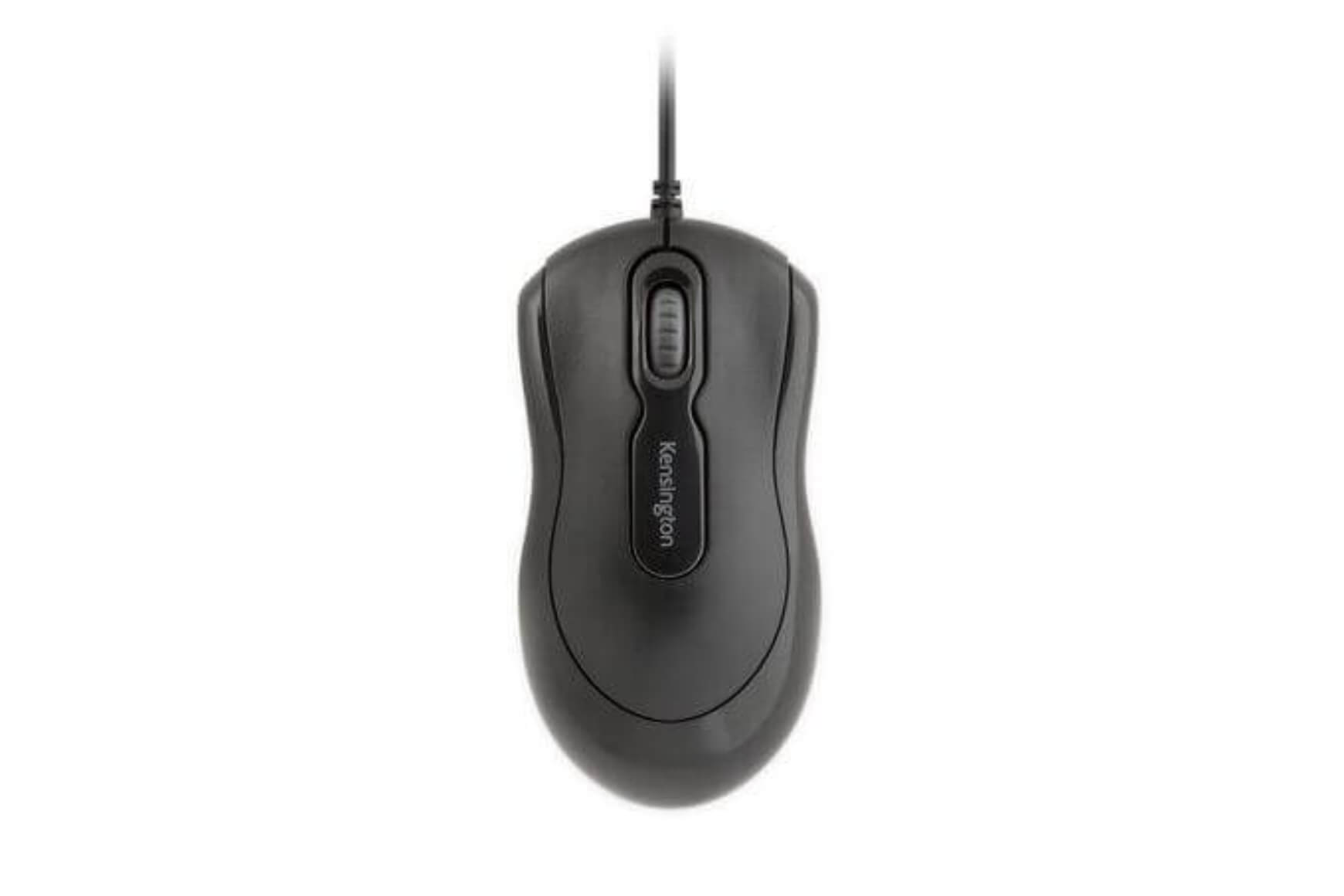 Mouse Kensington Mouse-in-a-Box, cu fir de 180 cm, negru