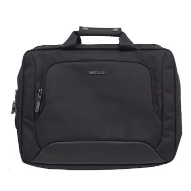 Geanta/rucsac Bestlife Mochila Founder, laptop 15.6 inch, 2 compartimente, buzunar fermoar, negru