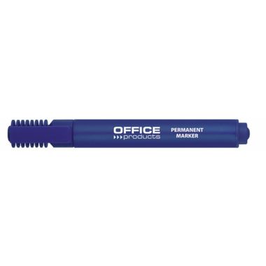 Permanent marker, varf tesit 1-5mm, corp plastic, Office Products - albastru