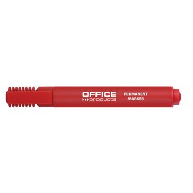 Permanent marker, varf tesit 1-5mm, corp plastic, Office Products - rosu