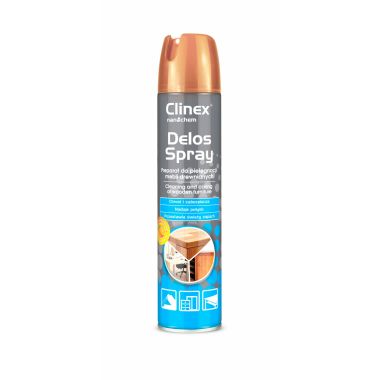 CLINEX Delos Shine,  300 ml, spray pentru curatare si intretinere mobila, cu efect de stralucire