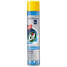 CIF Professional, spray  universal, anti-static, pentru curatare si intretinere mobila, 400ml