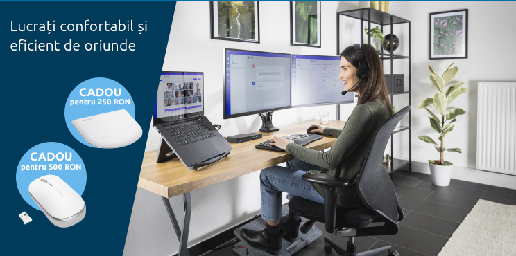 Lucrați confortabil și eficient de oriunde