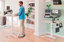 Leitz workstation home office